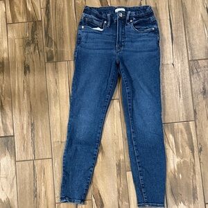 Good American Dark Blue Skinny Jeans